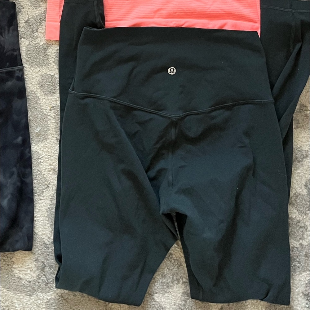 lululemon melanite align leggings 28”